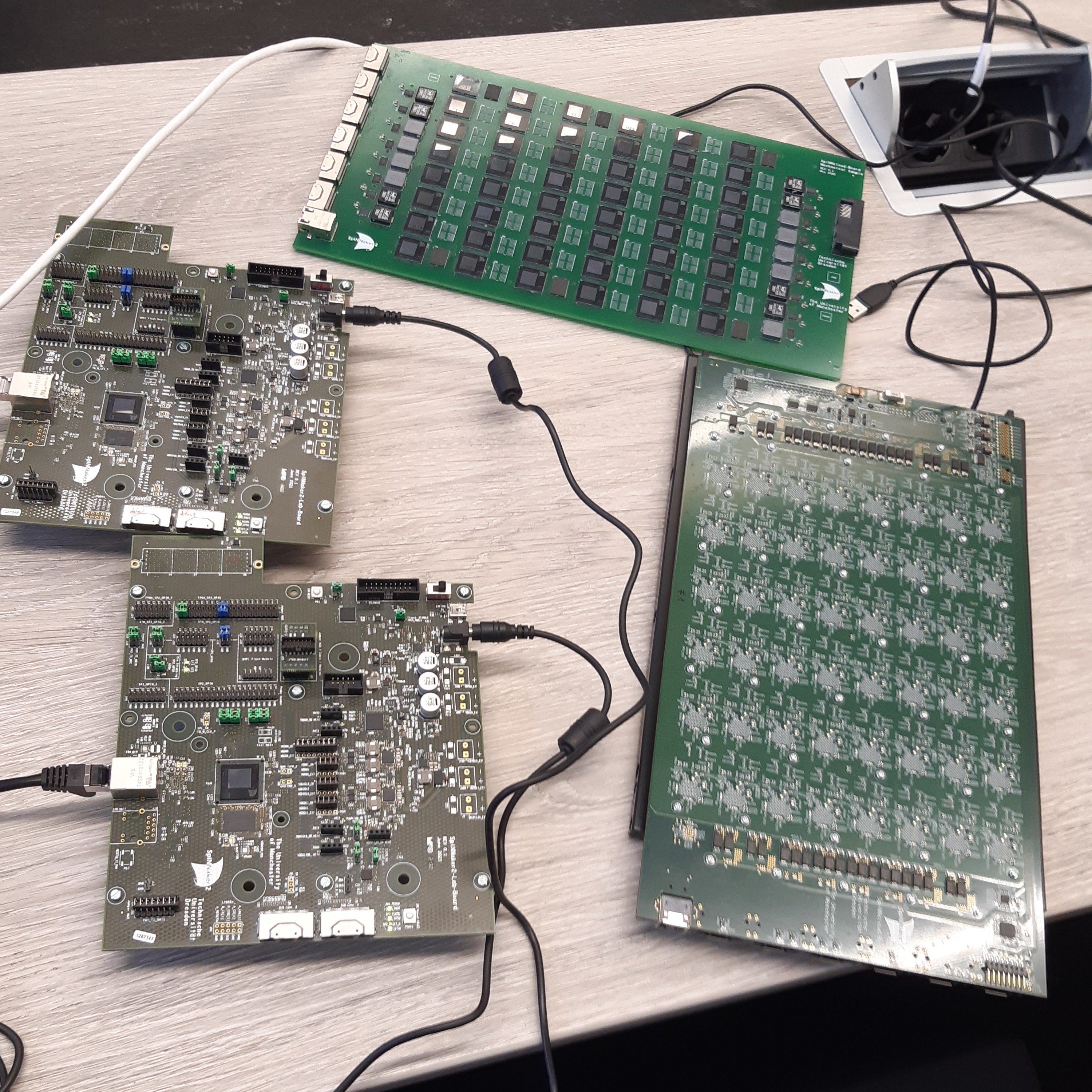 PCBs of the SpiNNaker-2 digital neuromorphic computer